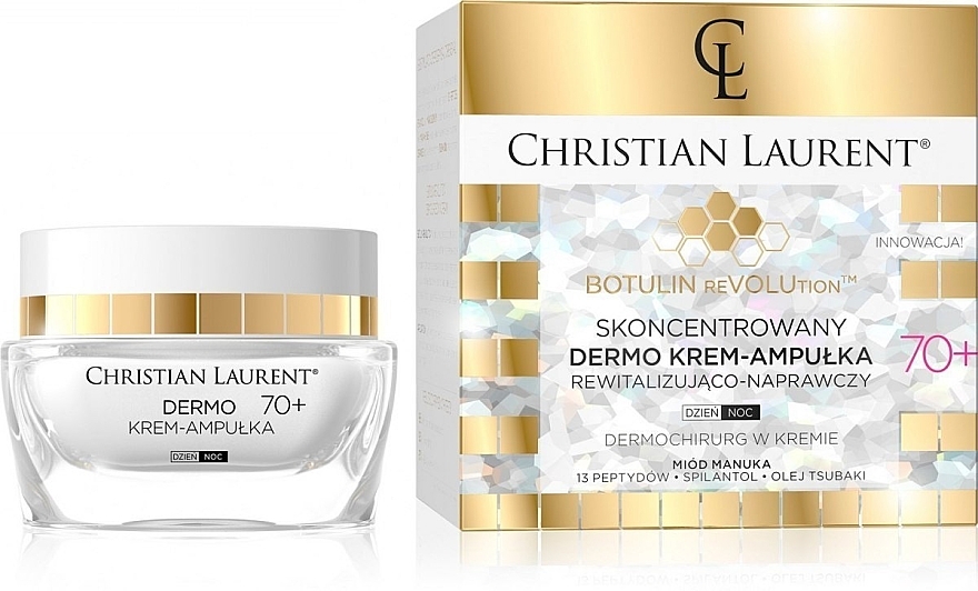 Konzentrierte Ampulle 70+ - Christian Laurent Botulin Revolution Concentrated Revitalising And Repair Dermo Cream-Ampoule — Bild N2