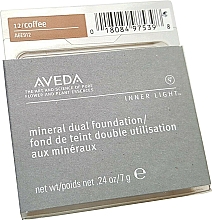 Düfte, Parfümerie und Kosmetik Mineral-Foundation LSF 12 - Aveda Inner Light Mineral Dual Foundation SPF12