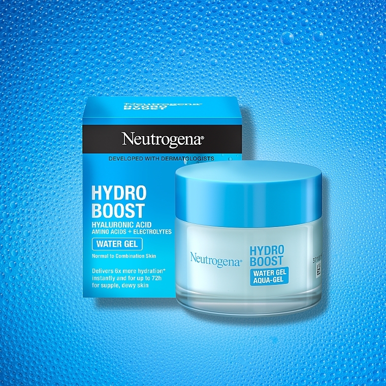 Wassergel mit Hyaluronsäure für normale bis Mischhaut - Neutrogena Hydro Boost Water Gel For Normal & Combination Skin — Bild N9