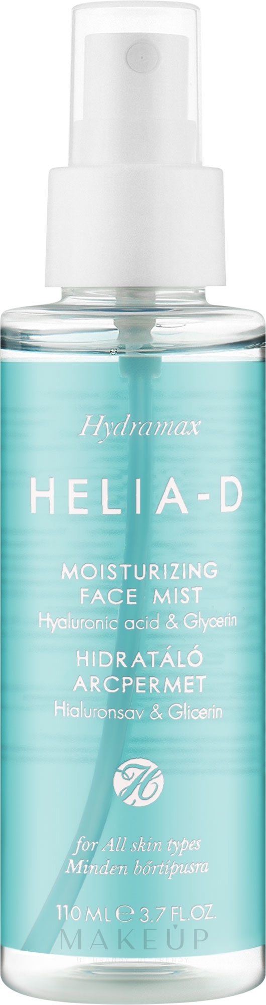 Feuchtigkeitsspendendes Gesichtsspray - Helia-D Hydramax Moisturizing Face Mist — Bild 110 ml