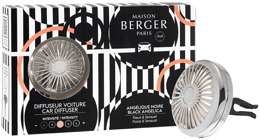 Auto-Diffusor mit Füllung - Maison Berger Black Angelica — Bild N1