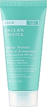 Düfte, Parfümerie und Kosmetik Mineralische Sonnenschutzcreme für das Gesicht  - Paula's Choice Calm Barrier Protect Mineral Sunscreen Broad Spectrum SPF30 