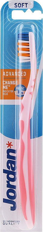 Zahnbürste weich rosa - Jordan Advanced Soft Toothbrush — Bild N1