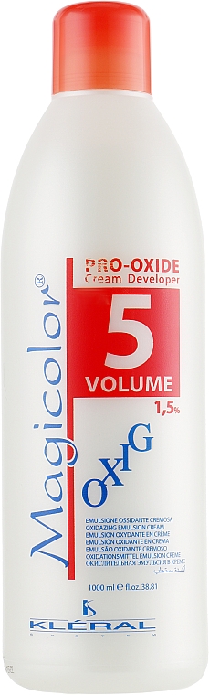 Oxidative Emulsion 1,5% - Kleral System Coloring Line Magicolor Cream Oxygen-Emulsion — Bild N1