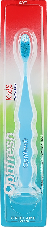 Kinderzahnbürste weich blau - Oriflame OptiFresh Kids — Bild N1