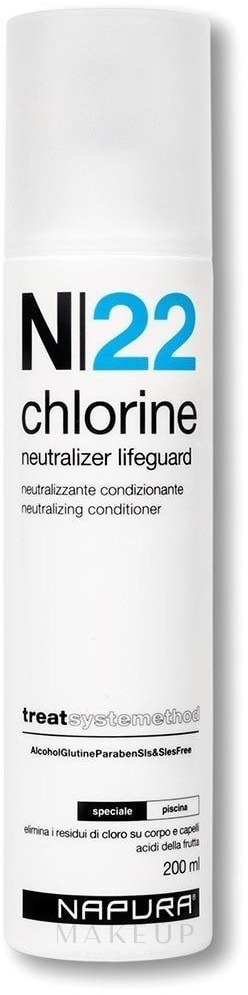 Anti-Chlor-Spray für Haar und Körper - Napura N22 Lifeguard Neutralizer Chlorine — Bild 200 ml