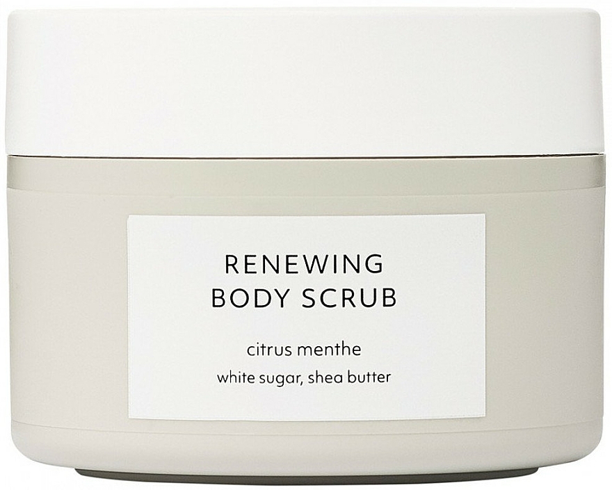 Erneuerndes Körperpeeling mit weißem Zucker und Sheabutter - Estelle & Thild Citrus Menthe Renewing Body Scrub — Bild N1