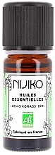 Düfte, Parfümerie und Kosmetik Ätherisches Öl Zitronengras - Nijiko Organic Lemongrass Essential Oil