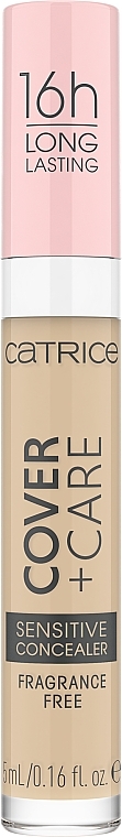 Flüssiger Concealer für das Gesicht - Catrice Liquid Concealer Sensitive Skin Cover + Care — Bild N1