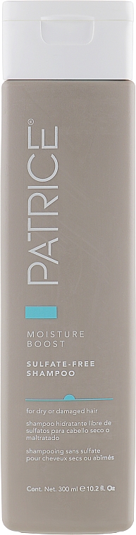 Feuchtigkeitsspendendes Shampoo für trockenes und geschädigtes Haar - Patrice Beaute Moisture Boost Sulfate-Free Shampoo — Bild N1