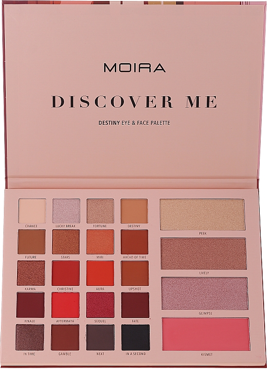 Make-up-Palette - Moira Discover Me Destiny Eye & Face Palette — Bild N1