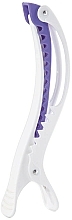 Haarclips weiß-lila - Dajuja Penguin Clip White-Violet — Bild N2