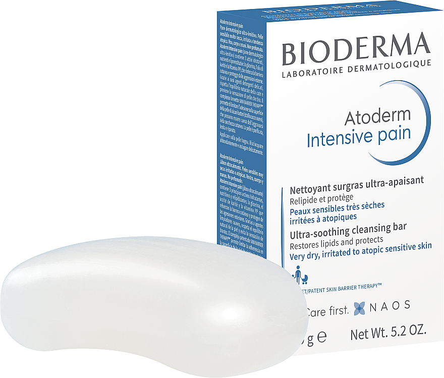 Reichhaltige reinigende Seife für trockene bis sehr trockene und empfindliche Haut - Bioderma Atoderm Pain Ultra Rich Soap