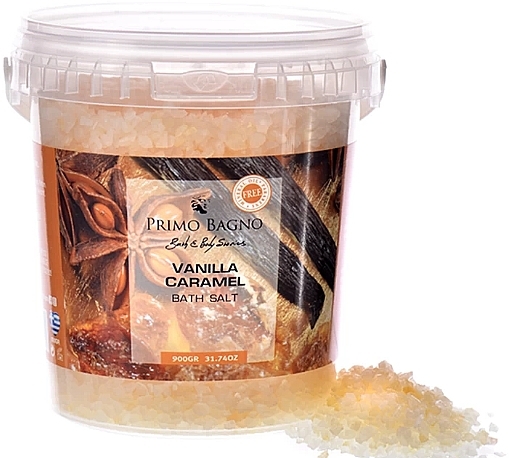 Badesalz Vanille und Karamell - Primo Bagno Vanilla & Carame Bath Salts — Bild N1