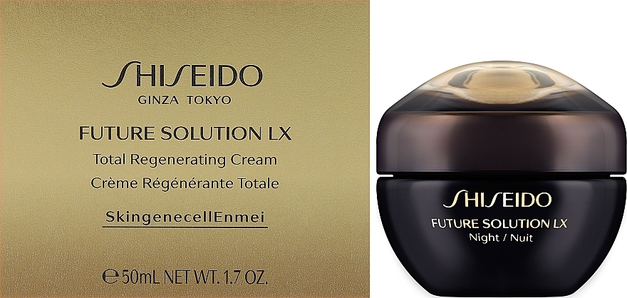 Intensiv regenerierende luxuriöse Nachtcreme - Shiseido Future Solution LX Total Regenerating Cream — Bild N2