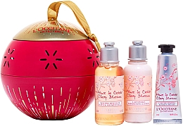 Düfte, Parfümerie und Kosmetik L'Occitane Cherry Blossom - Duftset (Duschgel 35ml + Körperlotion 35 ml + Handcreme 10ml)