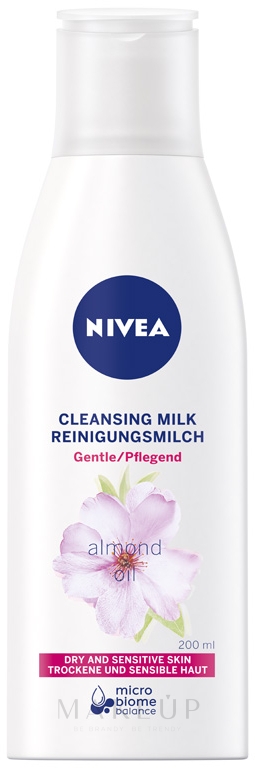 Sanfte Reinigungsmilch für trockene und empfindliche Haut - NIVEA Visage Cleansing Milk — Bild 200 ml