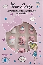 Selbstklebende Nägel für Kinder 979 Süßigkeiten 12 St. - Deni Carte Tipsy Kids  — Bild N1