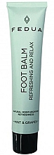 Düfte, Parfümerie und Kosmetik Erfrischender, entspannender und feuchtigkeitsspendender Fußbalsam - Fedua Foot Balm Refreshing And Relax