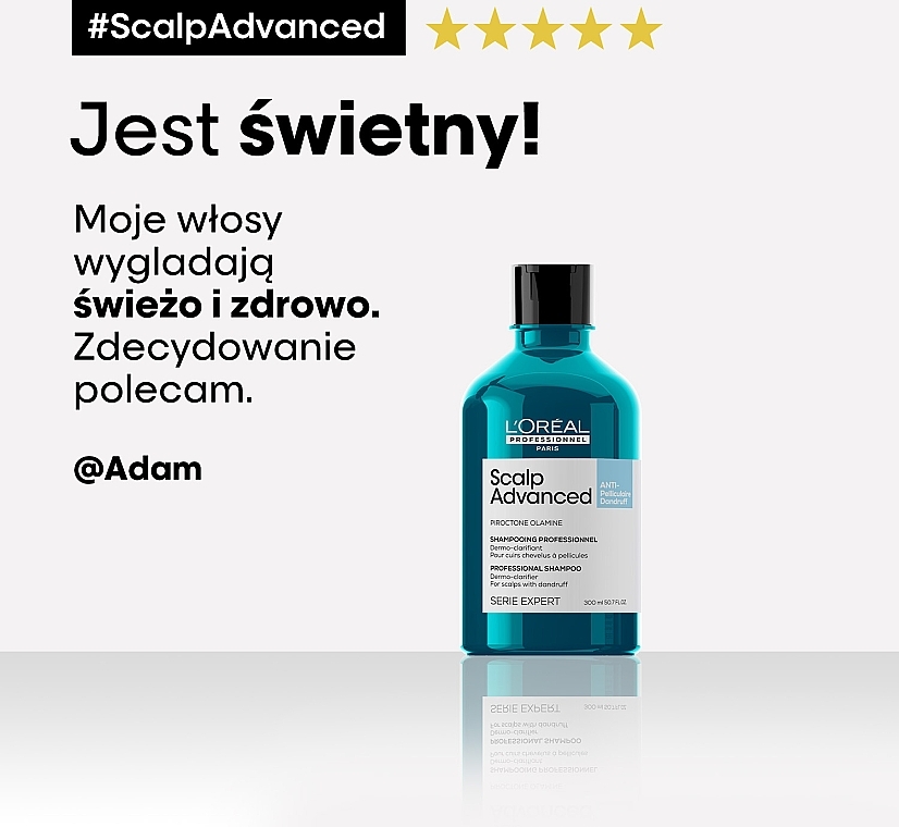 Shampoo gegen Schuppen - L'Oreal Professionnel Scalp Advanced Anti Dandruff Shampoo — Bild N9