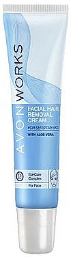 Haarentfernungscreme für das Gesicht mit Aloe Vera - Avon Works — Bild N1