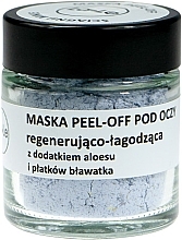 Düfte, Parfümerie und Kosmetik Peel-Off-Maske für die Haut um die Augen mit Aloe Vera - La-Le Peel-Off Eye Mask