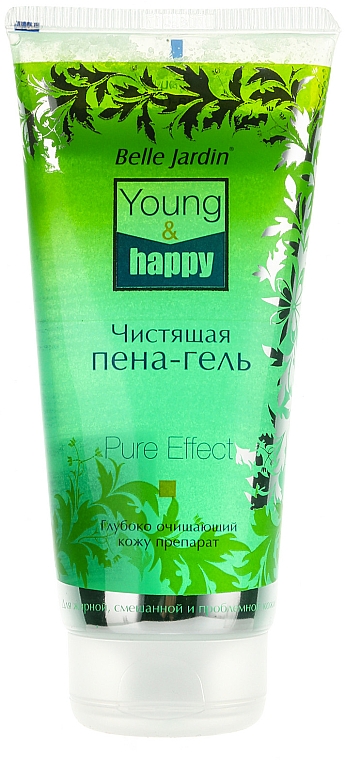 Reinigungsschaum-Gel - Belle Jardin Young & Happy Pure Effect Gel