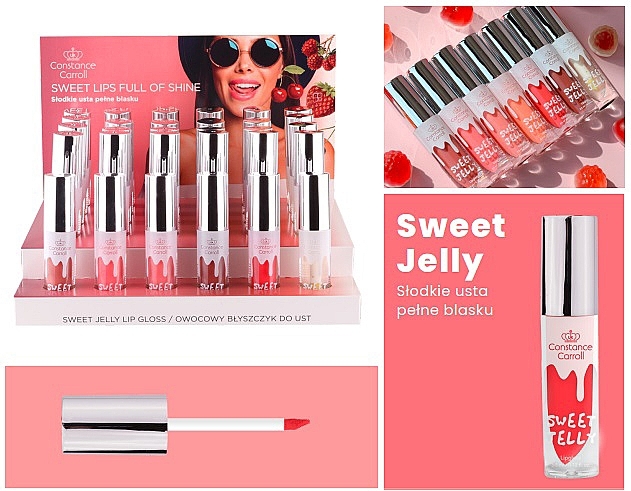 Lipgloss-Set - Constance Carroll Sweet Jelly Lip Gloss Set — Bild N3