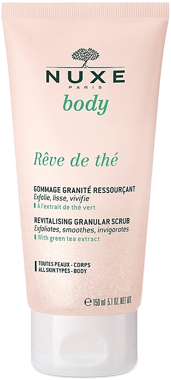 Revitalisierendes und belebendes Körperpeeling mit grünem Tee - Nuxe Body Reve de The Revitalizing Granita — Bild N1