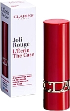 Lippenstiftetui rot - Clarins Joli Rouge The Case Red — Bild N2