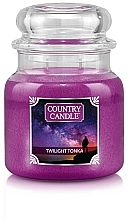 Düfte, Parfümerie und Kosmetik Duftkerze im Glas Twilight Tonka - Country Candle Twilight Tonka
