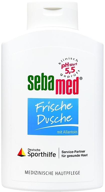 Erfrischendes und feuchtigkeitsspendendes Duschgel mit Allantoin für empfindliche Haut - Sebamed Fresh Shower — Bild N1