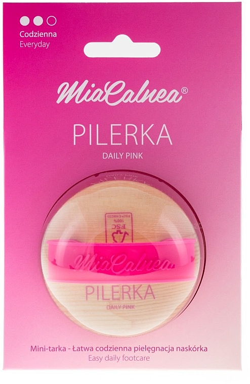 Runde Fußfeile pink - MiaCalnea Pilerka Daily Pink — Bild N6