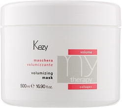 Düfte, Parfümerie und Kosmetik Volumengebende Haarmaske mit Meereskollagen - Kezy Volume Volumizing Mask