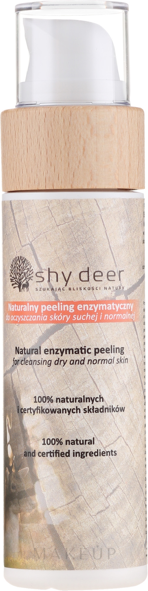 Enzymatisches Gesichtspeeling für trockene und normale Haut - Shy Deer Peeling — Bild 100 ml