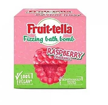 Sprudelnde Badebombe Raspberry - Nickelodeon Fruit-Tella Fizzing Bath Bomb — Bild N1