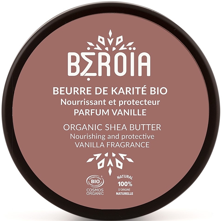 Sheabutter für Gesicht, Haare und Körper mit Vanilleduft - Beroia Shea Butter Vanilla Fragrance — Bild N1
