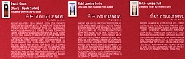 Gesichtspflegeset - Clarins VP Double Serum & Nutri-Lumiere (Gesichtsserum 50ml + Gesichtscreme 2x15ml + Kosmetiktasche) — Bild N3