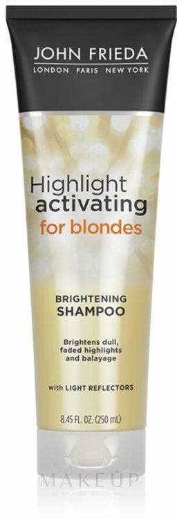 Hydratisierendes Shampoo für blonde Haare - John Frieda Sheer Blonde Highlight Activating Moisturising Shampoo — Bild 250 ml