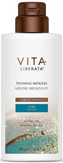 Selbstbräunungsschaum - Vita Liberata Tinted Tanning Mousse Dark — Bild N1