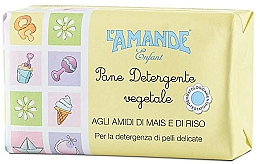 Düfte, Parfümerie und Kosmetik Babyseife - L'Amande Enfant Pan Detergente Vegetale