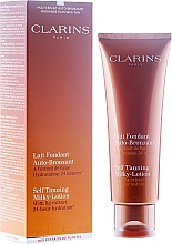 Düfte, Parfümerie und Kosmetik Feuchtigkeitsspendender Selbstbräuner - Clarins Self Tanning Milk SPF 6