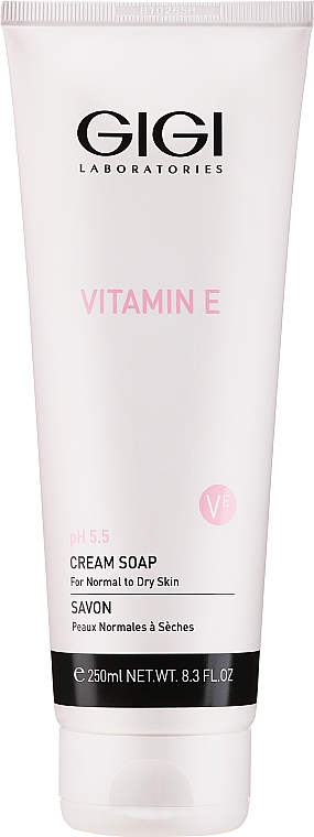 Seife für trockene und normale Haut - Gigi Vitamin E Cream Soap