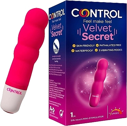 Mini-Klitoris-Stimulator - Control Velvet Secret Mini Stimulator — Bild N2