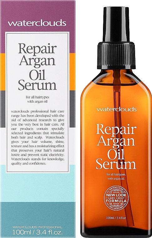 Regenerierendes Serum mit Arganöl für alle Haartypen - Waterclouds Repair Argan Oil Serum — Bild N2