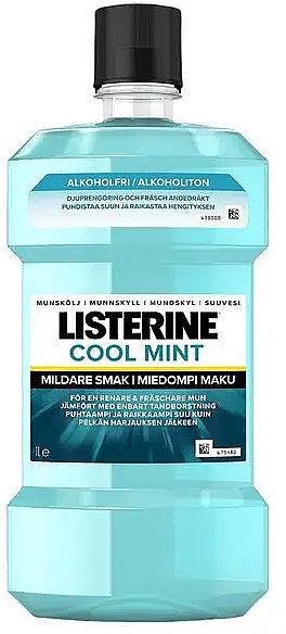 Mundwasser ohne Alkohol - Listerine Cool Mint Mouthwash — Bild N1