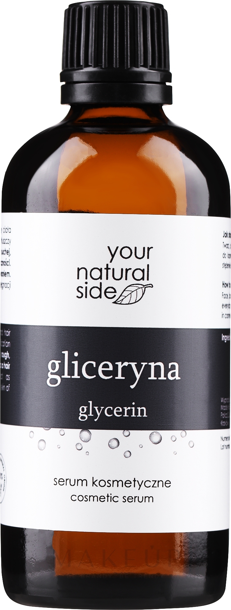 Natürliches Glycerin - Your Natural Side Gliceryna — Bild 100 ml