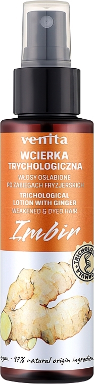 Trichologischer Conditioner für coloriertes Haar - Venita Conditioner With Ginger  — Bild N1