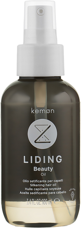 Pflegeöl für seidiges Haar ohne Ausspülen - Kemon Liding Beauty Oil — Bild N1