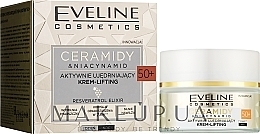 Intensiv straffende Lifting-Creme 50+ - Eveline Cosmetics Ceramidy & Niacynamid — Bild N2